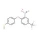 4-[4-(Methylthio)phenoxy]-3-nitrobenzotrifluoride (CAS 56191-23-2) - chemical structure image