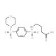 4-({[4-(morpholin-4-ylsulfonyl)phenyl]sulfonyl}amino)butanoic acid - chemical structure image