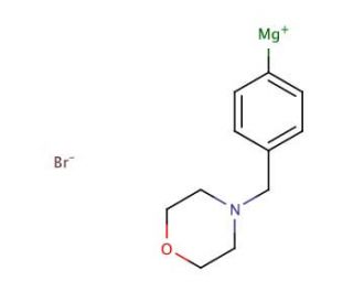 [4-(4-Morpholinylmethyl)phenyl]magnesium bromide solution (CAS 480424-75-7) - chemical structure image