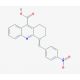 4-(4-Nitro-benzylidene)-1,2,3,4-tetrahydro-acridine-9-carboxylic acid - chemical structure image