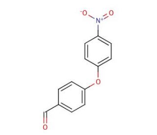 4-(4-Nitrophenoxy)benzaldehyde (CAS 50961-54-1) - chemical structure image