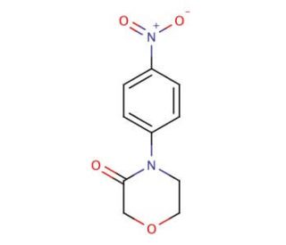 4-(4-Nitrophenyl)-3-morpholinone - chemical structure image