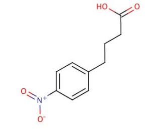 4-(4-Nitrophenyl)butyric acid (CAS 5600-62-4) - chemical structure image