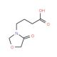 4-(4-Oxo-oxazolidin-3-yl)-butyric acid - chemical structure image