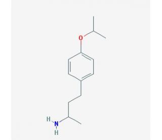 4-[4-(propan-2-yloxy)phenyl]butan-2-amine (CAS 953899-64-4) - chemical structure image