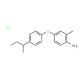 4-[4-(sec-Butyl)phenoxy]-2-methylphenylamine hydrochloride - chemical structure image
