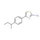 4-(4-sec-Butyl-phenyl)-thiazol-2-ylamine (CAS 351982-40-6) - chemical structure image