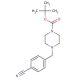 4-(4-t-Boc-piperaz-1-yl-methyl)benzonitrile (CAS 849237-14-5) - chemical structure image
