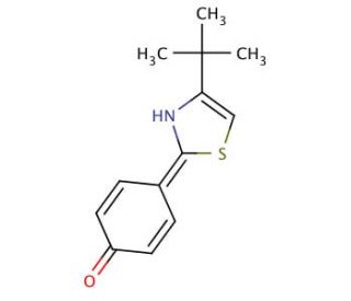 4-(4-tert-butyl-1,3-thiazol-2-yl)phenol - chemical structure image