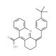 4-(4-tert-Butyl-benzylidene)-1,2,3,4-tetrahydro-acridine-9-carboxylic acid - chemical structure image