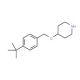 4-{[4-(tert-Butyl)benzyl]oxy}piperidine - chemical structure image