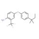 4-[4-(tert-Pentyl)phenoxy]-2-(trifluoromethyl)-phenylamine - chemical structure image