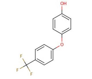 4-[4-(Trifluoromethyl)phenoxy]phenol (CAS 39634-42-9) - chemical structure image