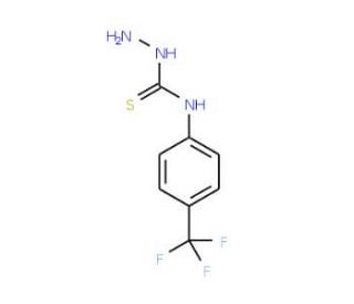 4-[4-(Trifluoromethyl)phenyl]-3-thiosemicarbazide (CAS 206761-90-2) - chemical structure image