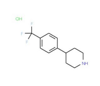 4-(4-Trifluoromethylphenyl)-piperidine HCl (CAS 574008-73-4) - chemical structure image