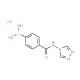 4-(4H-1,2,4-Triazol-4-ylcarbamoyl)benzeneboronic acid hydrochloride (CAS 850568-29-5) - chemical structure image