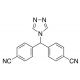 4,4'-(4H-1,2,4-Triazol-4-ylmethylene)bis benzonitrile (Letrozole Related Compound A) 的分子结构, CAS编号: 112809-52-6 4,4′-(4H-1,2,4-Triazol-4-ylmethylene)bis benzonitrile (Letrozole Related Compound A) (CAS 112809-52-6) - chemical structure i