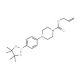 4-(4′-Allyloxycarbonylpiperizino)phenylboronic acid, pinacol ester (CAS 1073354-49-0) - chemical structure image