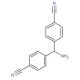 4,4′-(Aminomethylene)bis benzonitrile - chemical structure image