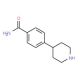 4-(4′-Benzamide)piperidine (CAS 886362-49-8) - chemical structure image