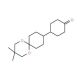 4,4′-Bi(cyclohexanone) neopentyl glycol monoacetal (CAS 221300-33-0) - chemical structure image