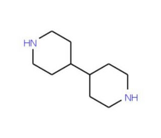 4,4&prime;-Bipiperidine (CAS 15336-72-8) - chemical structure image