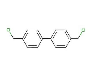 4,4&prime;-Bis(chloromethyl)-1,1&prime;-biphenyl (CAS 1667-10-3) - chemical structure image
