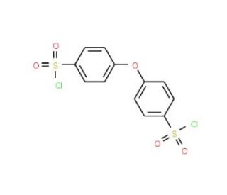 4,4&prime;-Bis(chlorosulfonyl)diphenyl ether (CAS 121-63-1) - chemical structure image
