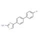 4-(4′-Bromobiphenyl-4-yl)thiazol-2-ylamine (CAS 676348-26-8) - chemical structure image
