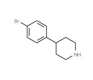 4-(4&prime;-Bromophenyl)piperidine (CAS 80980-89-8) - chemical structure image