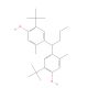 4,4′-Butylidenebis(6-tert-butyl-m-cresol) (CAS 85-60-9) - chemical structure image