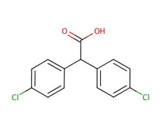 4,4&prime;-DDA (CAS 83-05-6) - chemical structure image