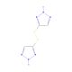 4,4′-Di(1,2,3-triazolyl) Disulfide (CAS 6440-09-1) - chemical structure image