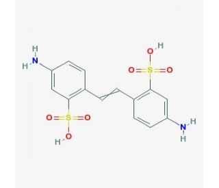 4,4&prime;-Diaminostilbene-2,2&prime;-disulfonic Acid (CAS 81-11-8) - chemical structure image