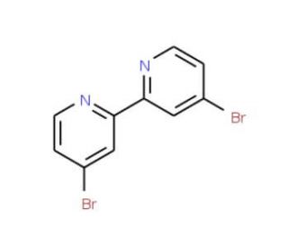 4,4&prime;-Dibromo-2,2&prime;-bipyridine (CAS 18511-71-2) - chemical structure image