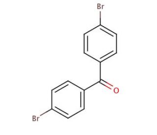 4,4&prime;-Dibromobenzophenone (CAS 3988-03-2) - chemical structure image