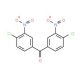 4,4′-Dichloro-3,3′-dinitrobenzophenone (CAS 7498-65-9) - chemical structure image