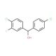 4,4′-Dichloro-3-fluorobenzhydrol - chemical structure image