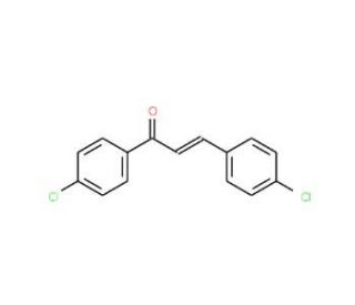 4,4&prime;-Dichlorochalcone (CAS 19672-59-4) - chemical structure image