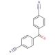 4,4′-Dicyanobenzophenone (CAS 32446-66-5) - chemical structure image
