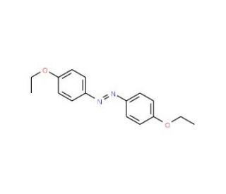 4,4&prime;-Diethoxyazobenzene (CAS 588-52-3) - chemical structure image