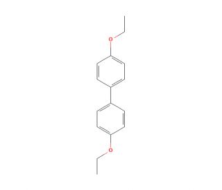 4,4&prime;-Diethoxybiphenyl (CAS 7168-54-9) - chemical structure image