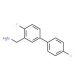 (4,4′-Difluoro[1,1′-biphenyl]-3-yl)methanamine - chemical structure image