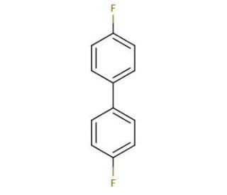 4,4&prime;-Difluorobiphenyl (CAS 398-23-2) - chemical structure image