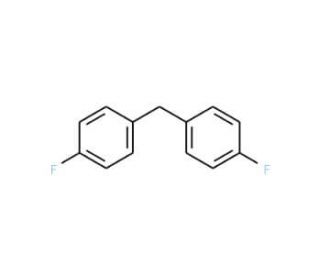 4,4&prime;-Difluorodiphenylmethane (CAS 457-68-1) - chemical structure image