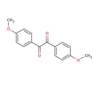 4,4&prime;-Dimethoxybenzil (CAS 1226-42-2) - chemical structure image