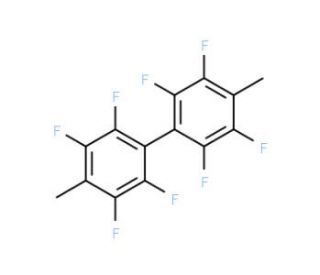 4,4&prime;-Dimethyloctafluorobiphenyl (CAS 26475-18-3) - chemical structure image