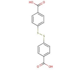 4,4&prime;-Dithiobisbenzoic Acid (CAS 1155-51-7) - chemical structure image