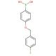 4-(4′-Fluorobenzyloxy)phenylboronic acid (CAS 871125-82-5) - chemical structure image