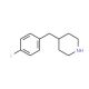 4-(4′-Fluorobenzyl)piperidine (CAS 92822-02-1) - chemical structure image